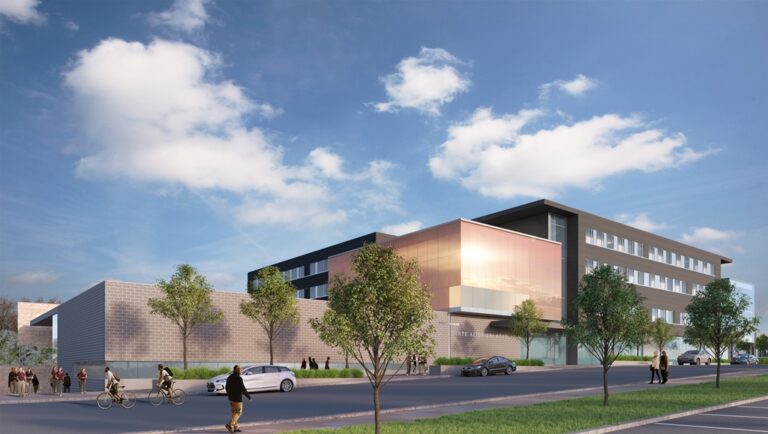 Columbus Centre & Dante Alighieri Academy Rendering, Image courtesy of CS&P Architects