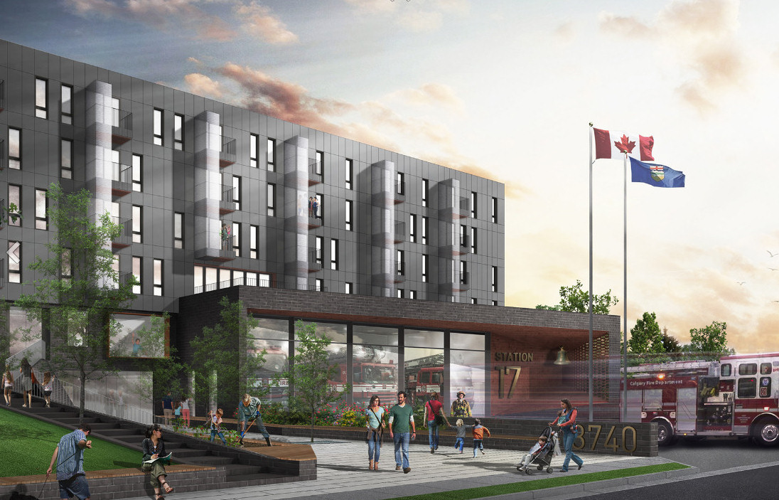 Varsity Multi-use Redevelopment Rendering, Courtesy of The City of Calgary and MBAC