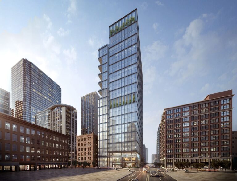 River North Fire Station - Rivere - Image courtesy of Friedman Properties and Goettsch Partners