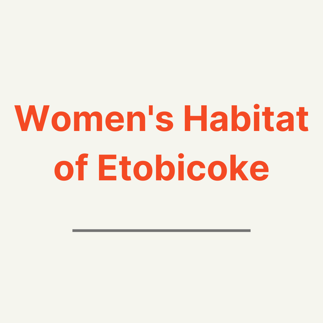 image of SPRE Cohort Women's Habitat of Etobicoke