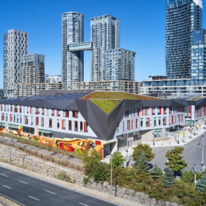 Canoe Landing Centre 2 - Image Courtesy of ZAS Architects